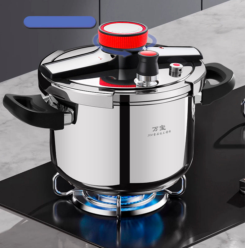 [Llevate 2 y pagá 1] Olla a Presión TurboChef de Acero Inoxidable | A Prueba de Explosiones + REGALO: Kit de Utensilios